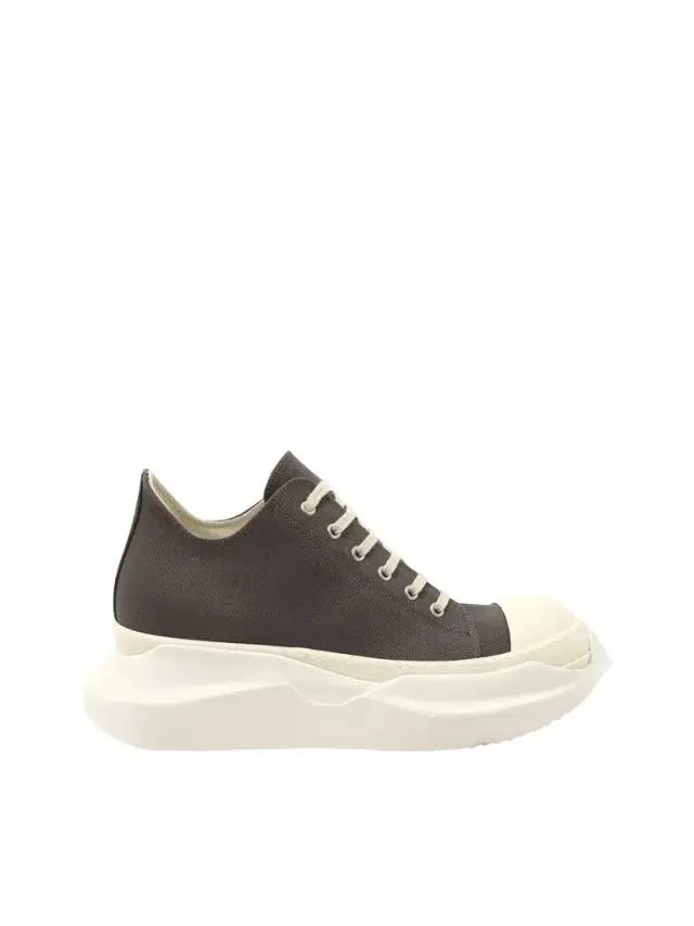 RICK OWENS DRKSHDW Abstract Low Sneaker in Dark Dust/milk Brown