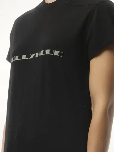 RICK OWENS DRKSHDW Hollywood Small Level T in Black/pearl Black | Thumbnail 2 RICK OWENS DRKSHDW Hollywood Small Level T in Black/pearl Black | Thumbnail 2