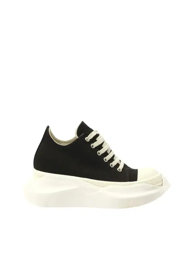 RICK OWENS DRKSHDW Abstract Low Sneaks in Black/milk Black