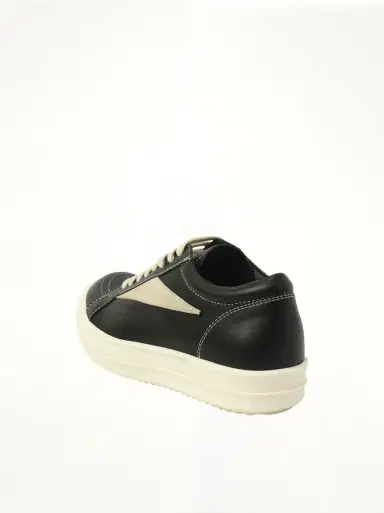 Rick Owens Vintage Sneaks in Black/milk | Thumbnail 2 Rick Owens Vintage Sneaks in Black/milk | Thumbnail 2