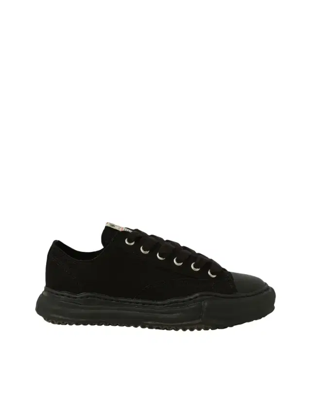 Maison MIHARA YASUHIRO Peterson OG Sneaker in Black/black