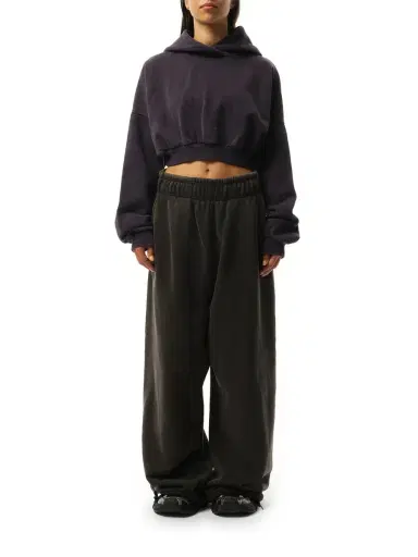 Entire Studios Cropped Heavy Hood in Ink Black | Thumbnail 4 Entire Studios Cropped Heavy Hood in Ink Black | Thumbnail 4