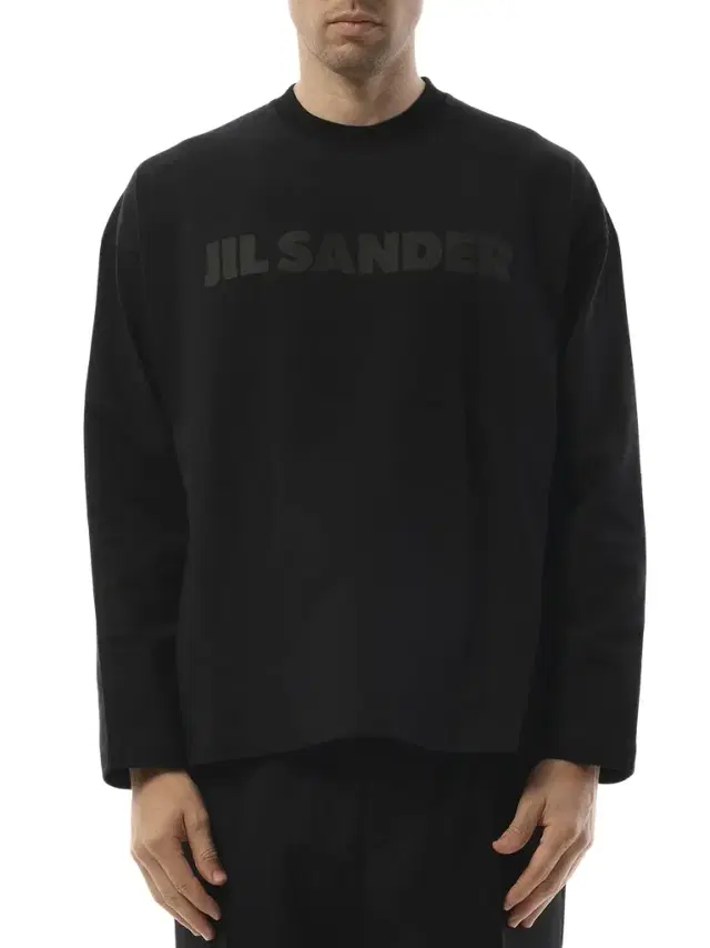 Jil Sander Tonal Jil Sander Logo Long Sleeve T-shirt
