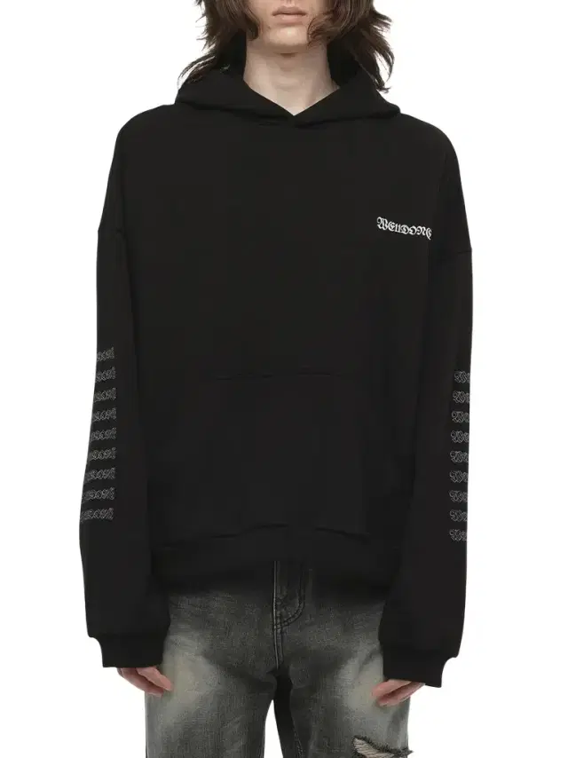 We11Done Punk Teddy Hoodie