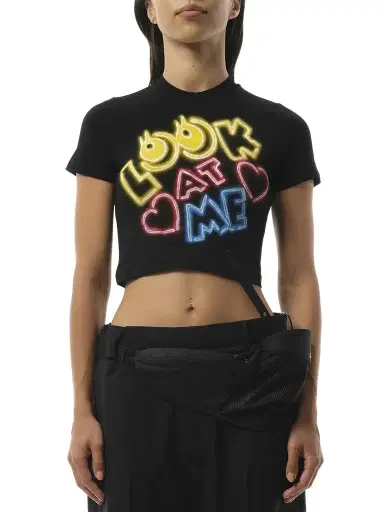 DOUBLET English Fan-service Neon Paint T-shirt | Thumbnail 1
