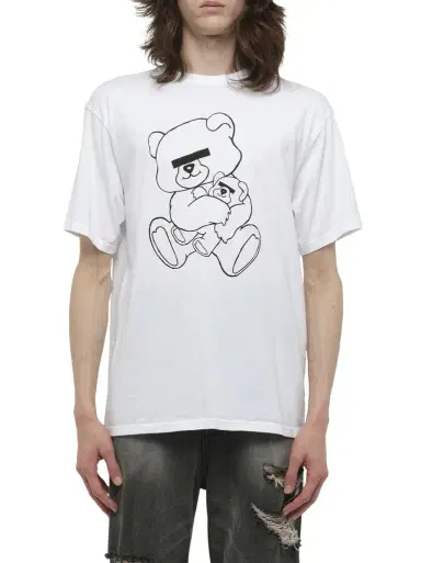 Undercover Teddy Bear Printed T-shirt | Thumbnail 1