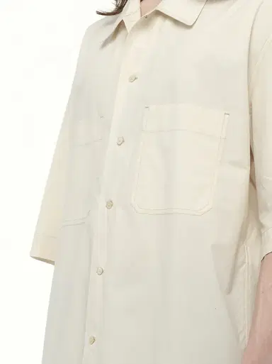 Lemaire Convertible Shirt Warm Beige | Thumbnail 2 Lemaire Convertible Shirt Warm Beige | Thumbnail 2