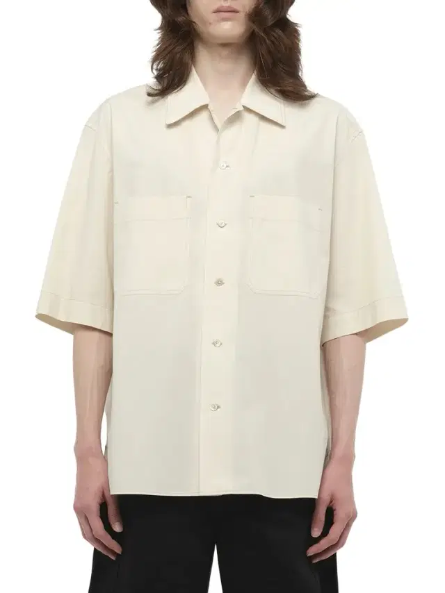 Lemaire Convertible Shirt Warm Beige
