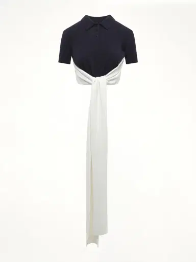 Loewe Polo Sweater in Navy/ecru | Thumbnail 3 Loewe Polo Sweater in Navy/ecru | Thumbnail 3