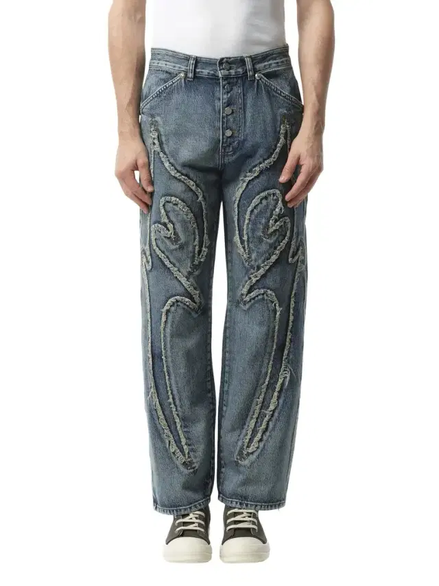THUG CLUB Tribal Denim Pants