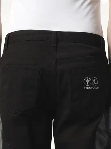 THUG CLUB TC Leather Washing Denim Pants | Thumbnail 2