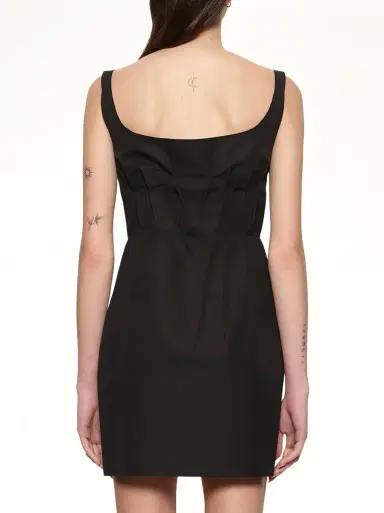 Marni Bonded Cotton Poplin Dress | Thumbnail 5