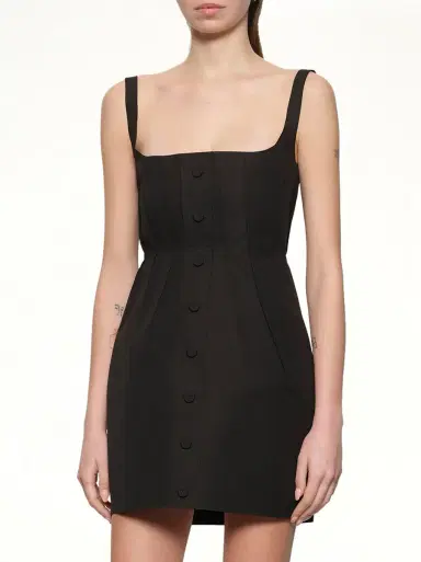 Marni Bonded Cotton Poplin Dress | Thumbnail 6