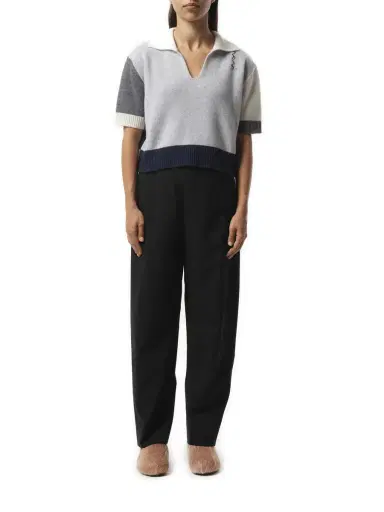 Marni V Neck Boxy Sweater in | Thumbnail 4 Marni V Neck Boxy Sweater in | Thumbnail 4