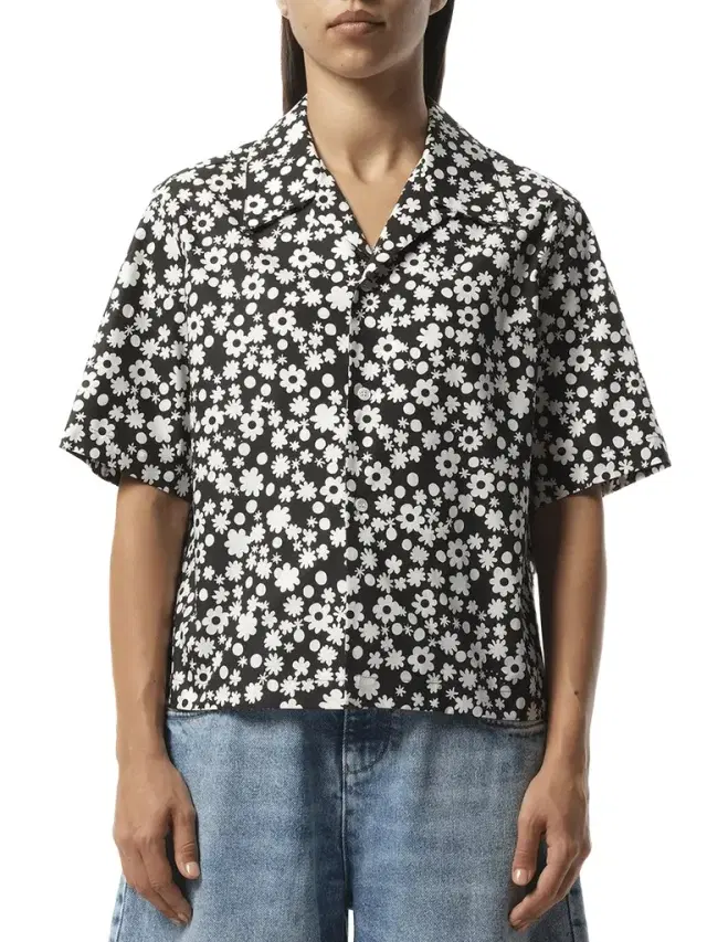 Marni Flower Print Short Sleeve Shirt