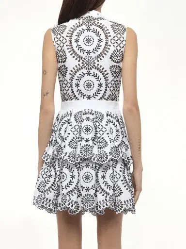 Alexander McQueen Broderie Anglais Dress | Thumbnail 6 Alexander McQueen Broderie Anglais Dress | Thumbnail 6