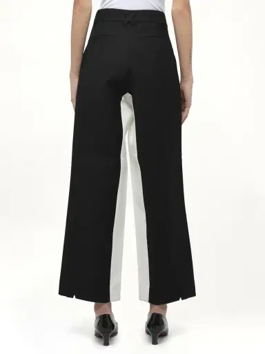 FAX COPY EXPRESS Black & White Stitched Suit Pants in | Thumbnail 6 FAX COPY EXPRESS Black & White Stitched Suit Pants in | Thumbnail 6