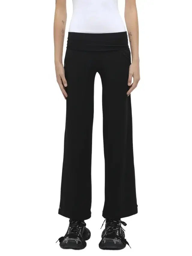 FAX COPY EXPRESS Afternoon Stretch Series - Folded High Waisted Pants