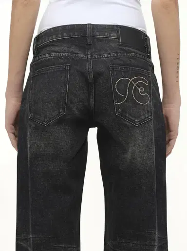 FAX COPY EXPRESS Dirty Wash Straight Jeans | Thumbnail 2 FAX COPY EXPRESS Dirty Wash Straight Jeans | Thumbnail 2