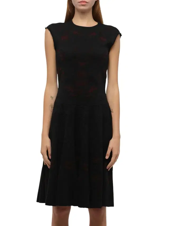 Alexander McQueen Amq - Flower Lace Dress