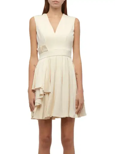 Alexander McQueen Fold Mini Dress | Thumbnail 1 Alexander McQueen Fold Mini Dress | Thumbnail 1