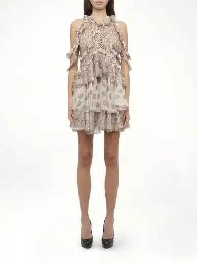 Alexander McQueen Floral Dress | Thumbnail 4 Alexander McQueen Floral Dress | Thumbnail 4