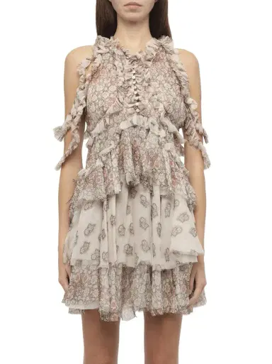 Alexander McQueen Floral Dress | Thumbnail 1 Alexander McQueen Floral Dress | Thumbnail 1
