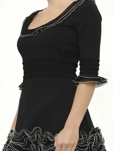 Alexander McQueen Amq - Plain Knit Mini Dress | Thumbnail 2