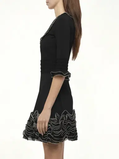 Alexander McQueen Amq - Plain Knit Mini Dress | Thumbnail 5