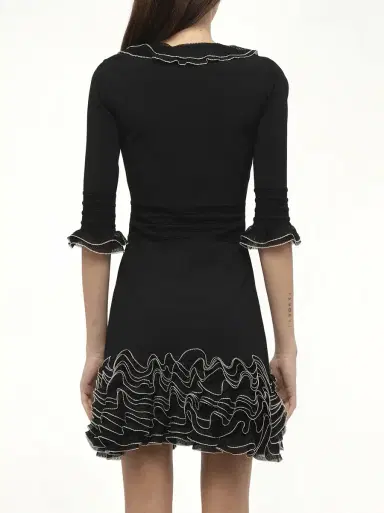 Alexander McQueen Amq - Plain Knit Mini Dress | Thumbnail 6