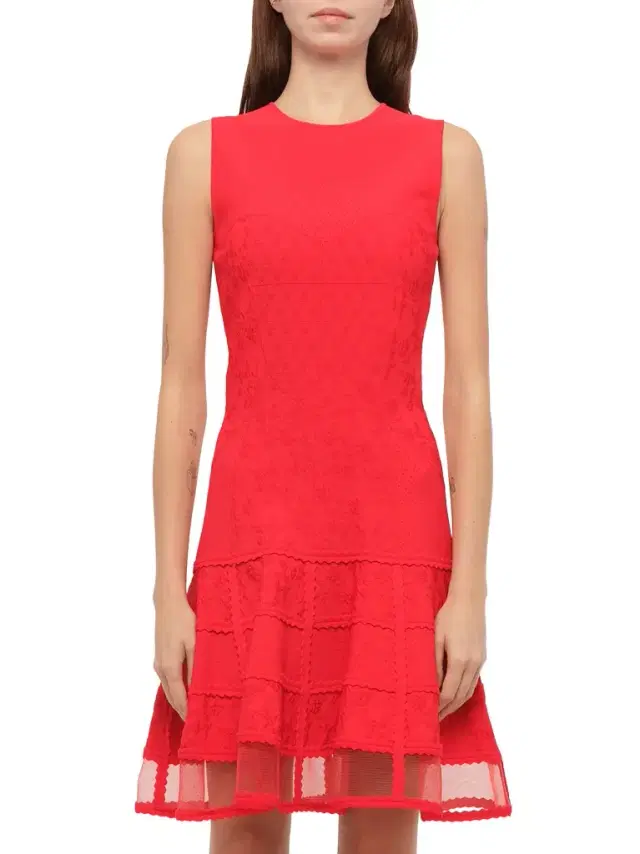 Alexander McQueen Patchwork Mini Dress