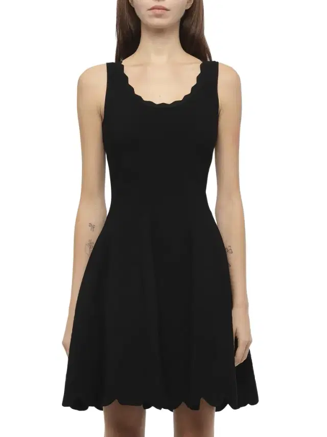 Alexander McQueen Emb Rose Mini Dress