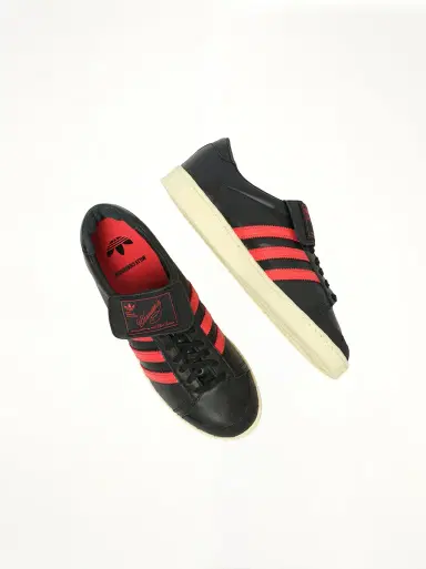 Willy Chavarria Adidas X Chavarria Jabbar Low in Black/red | Thumbnail 4 Willy Chavarria Adidas X Chavarria Jabbar Low in Black/red | Thumbnail 4