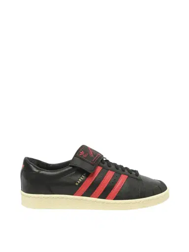 Willy Chavarria Adidas X Chavarria Jabbar Low in Black/red | Thumbnail 1 Willy Chavarria Adidas X Chavarria Jabbar Low in Black/red | Thumbnail 1