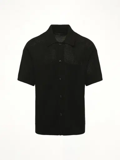 AMIRI Amiri Crochet Mesh Shirt | Thumbnail 3