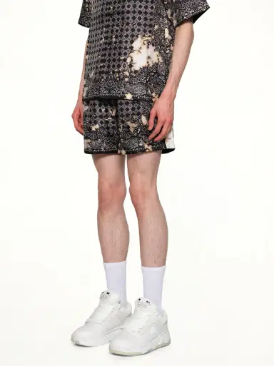 AMIRI Bleach Bandana Bowling Shirt | Thumbnail 2 AMIRI Bleach Bandana Bowling Shirt | Thumbnail 2