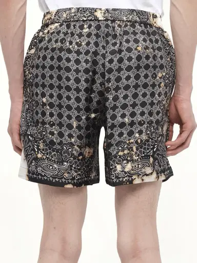 AMIRI Bleach Bandana Silk Shorts | Thumbnail 2