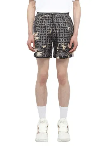 AMIRI Bleach Bandana Silk Shorts | Thumbnail 1