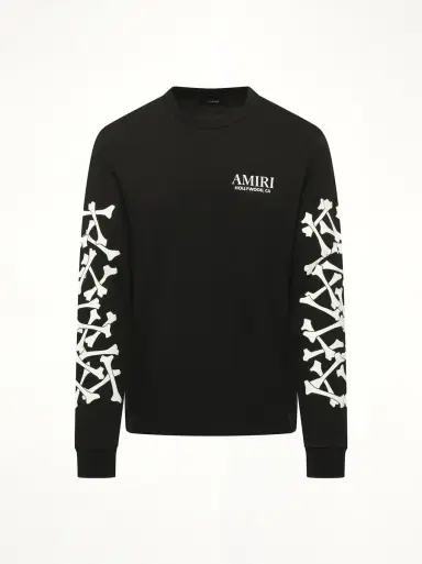 AMIRI Bones Stacked L/s T-shirt | Thumbnail 3 AMIRI Bones Stacked L/s T-shirt | Thumbnail 3