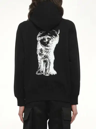Sacai Where The Wild Things Are Logo Hoodie | Thumbnail 6