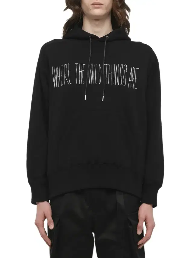 Sacai Where The Wild Things Are Logo Hoodie