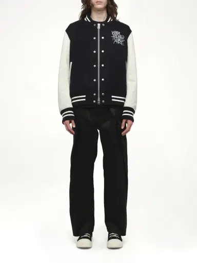Sacai Where The Wild Things Are Blouson in Navy/off White | Thumbnail 7 Sacai Where The Wild Things Are Blouson in Navy/off White | Thumbnail 7