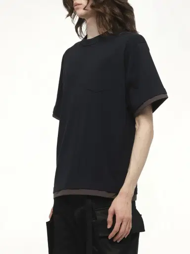 Sacai Cotton Jersey T-shirt | Thumbnail 5 Sacai Cotton Jersey T-shirt | Thumbnail 5