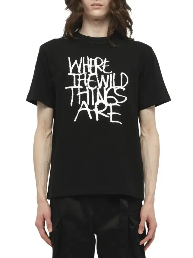 Sacai Where The Wild Things Are Logo T-shirt