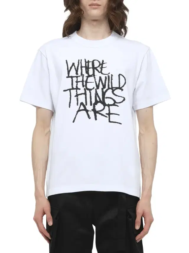 Sacai Where The Wild Things Are Logo T-shirt