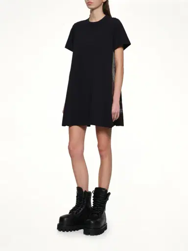 Sacai Paisley Print x Cotton Jersey Dress | Thumbnail 4 Sacai Paisley Print x Cotton Jersey Dress | Thumbnail 4