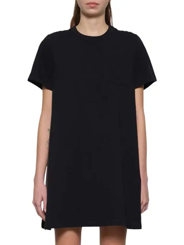 Sacai Paisley Print x Cotton Jersey Dress