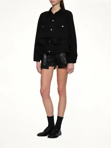 Sacai Denim x Wool Melton Jacket | Thumbnail 4 Sacai Denim x Wool Melton Jacket | Thumbnail 4