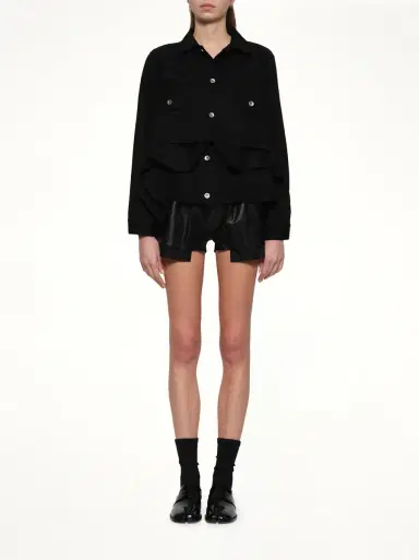 Sacai Denim x Wool Melton Jacket | Thumbnail 7 Sacai Denim x Wool Melton Jacket | Thumbnail 7