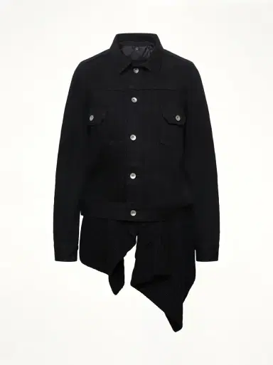 Sacai Denim x Wool Knit Jacket | Thumbnail 3 Sacai Denim x Wool Knit Jacket | Thumbnail 3